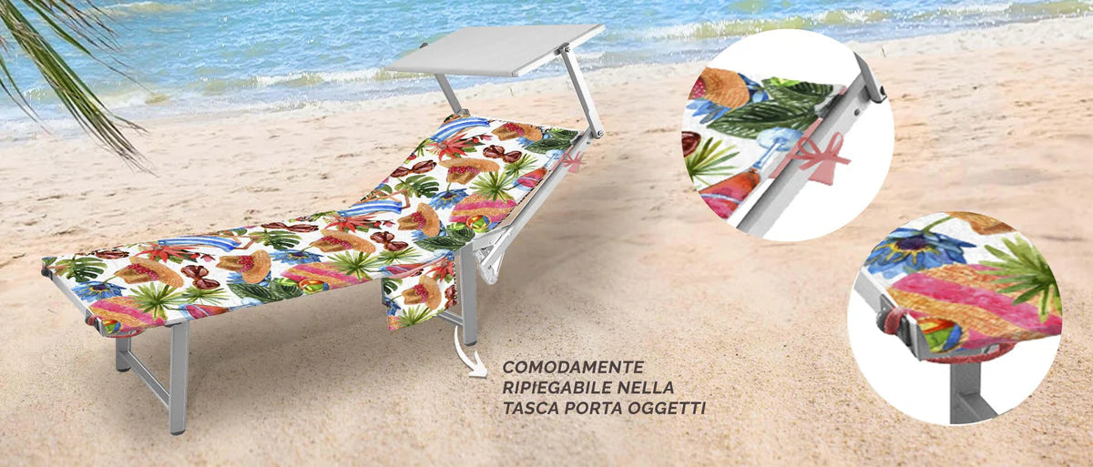 Telo Mare "lettino" - Daunex